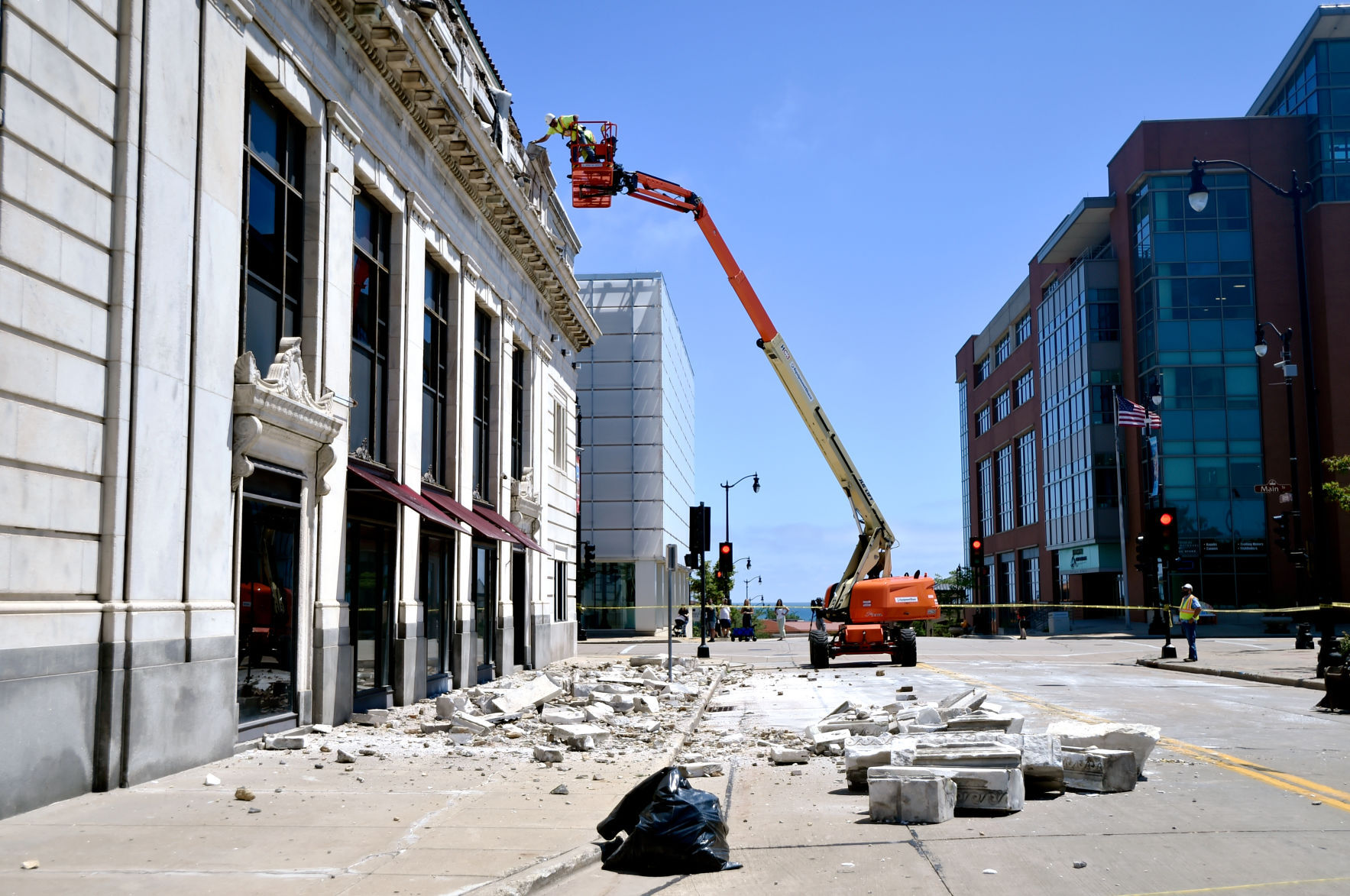 More rubble